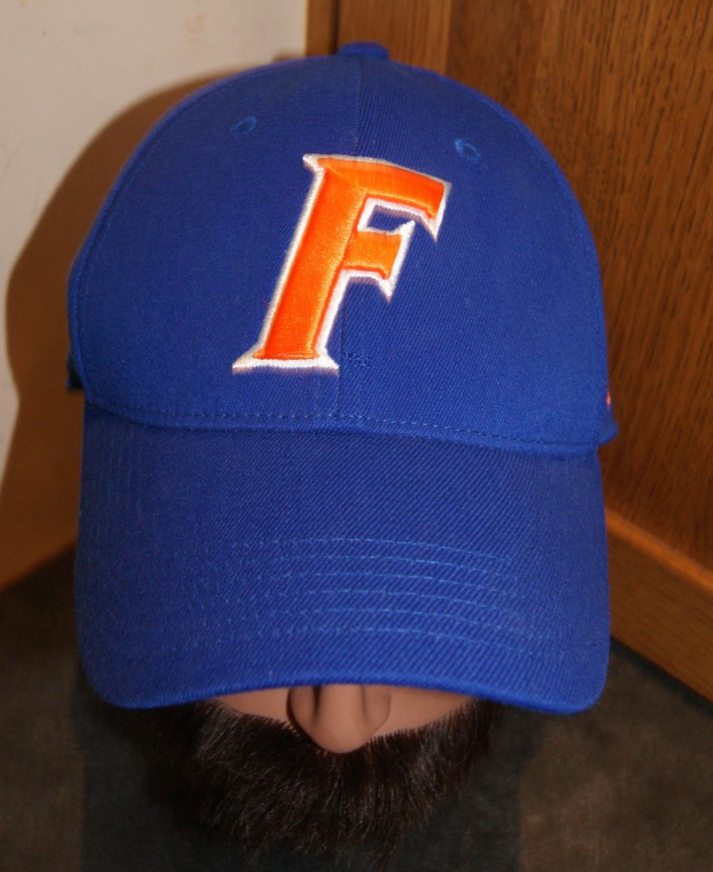 Florida Gators Blue OSFA Memory Fit Foam Wool Blend Hat Cap TOW BIG LOGO Back